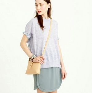 J.Crew Short Sleeve Combo Sweater Shirt Striped